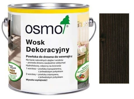 OSMO 3161 Wosk Dekoracyjny HEBAN 0,125l