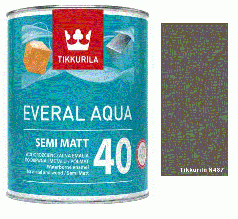 TIKKURILA Everal Aqua Semi Matt [40]  2,7L KOLOR N487