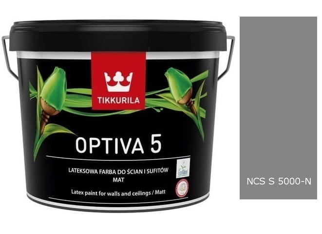 TIKKURILA Optiva Matt 5 9l NCS S 5000-N