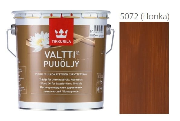 TIKKURILA Valtti Wood Oil 9l  Olej do drewna KOLOR 5072 (HONKA)