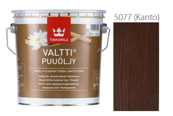 TIKKURILA Valtti Wood Oil 9l  Olej do drewna KOLOR 5077 (KANTO)