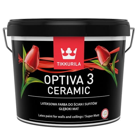TIKKURILA Optiva Ceramic 3 2,7l KOLORY NASTROJÓW