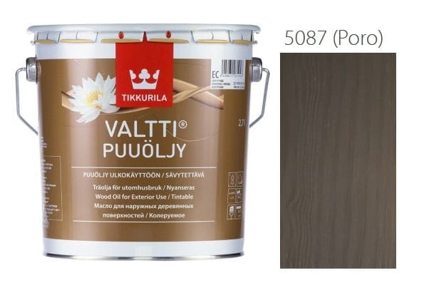 TIKKURILA Valtti Wood Oil 2,7l  Olej do drewna KOLOR 5087 (PORO)