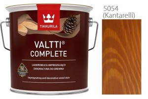 TIKKURILA Valtti Complete 9l LAKIEROBEJCA  KOLOR 5054 (KANTARELLI)