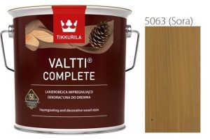 TIKKURILA Valtti Complete 9l LAKIEROBEJCA  KOLOR 5063 (SORA)