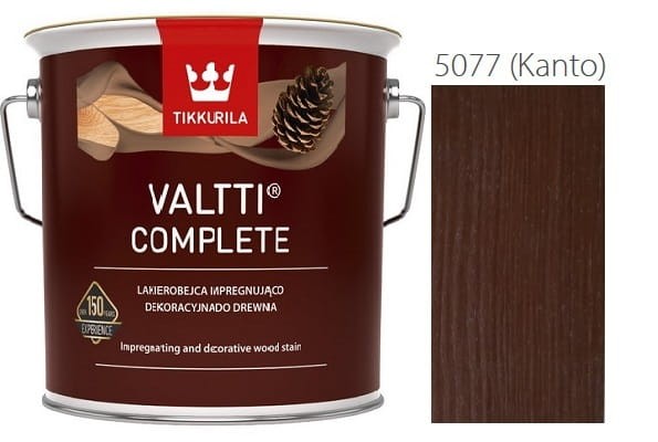TIKKURILA Valtti Complete 9l LAKIEROBEJCA  KOLOR 5077 (KANTO)