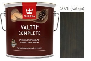 TIKKURILA Valtti Complete 9l LAKIEROBEJCA  KOLOR 5078 (KATAJA)