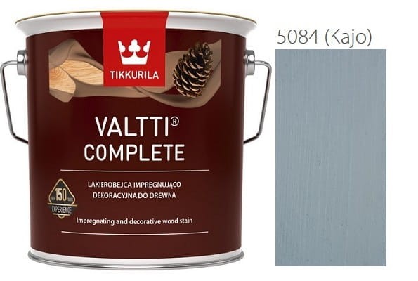 TIKKURILA Valtti Complete 9l LAKIEROBEJCA KOLOR 5084 (KAJO)