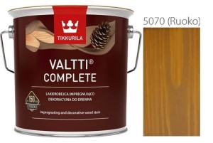 TIKKURILA Valtti Complete 2,7l LAKIEROBEJCA  KOLOR 5070 (RUOKO)