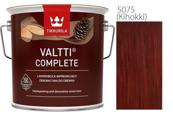 TIKKURILA Valtti Complete 2,7l LAKIEROBEJCA KOLOR 5075 (KIHOKKI)
