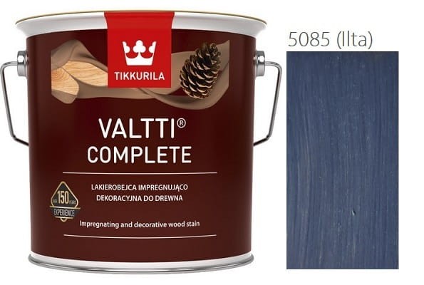 TIKKURILA Valtti Complete 2,7l LAKIEROBEJCA KOLOR 5085 (ILTA)