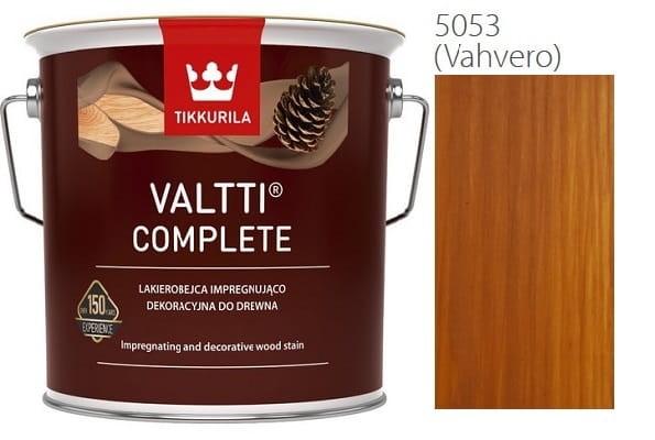 TIKKURILA Valtti Complete 2,7l LAKIEROBEJCA KOLOR 5053 (VAHVERO)