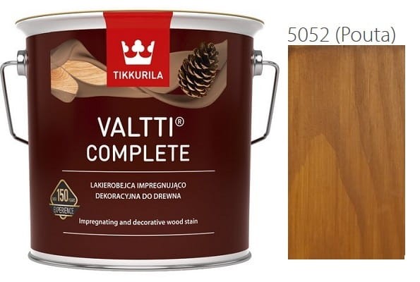 TIKKURILA Valtti Complete 0,9l LAKIEROBEJCA KOLOR 5052 (POUTA)