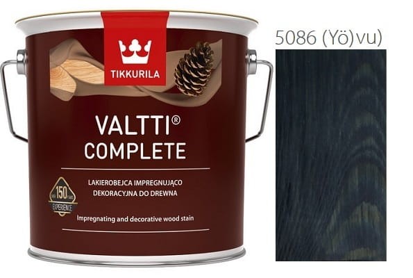 TIKKURILA Valtti Complete 0,9l LAKIEROBEJCA KOLOR 5086 (VU)
