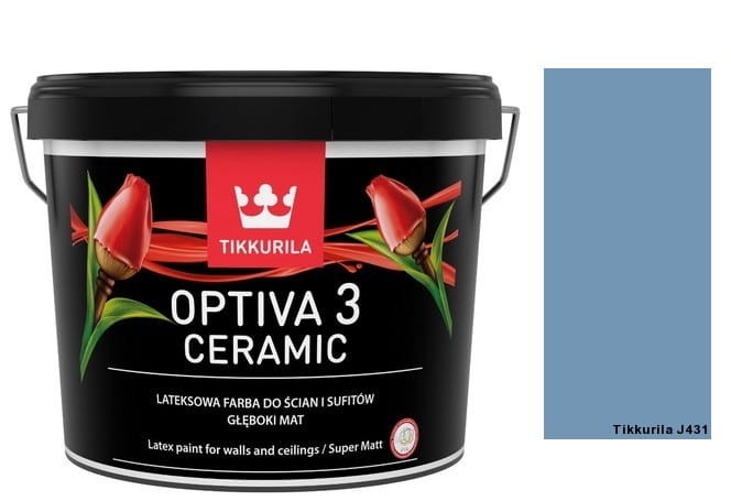 TIKKURILA Optiva Ceramic Matt 3 2,7l  KOLOR J431