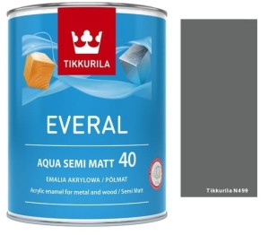 TIKKURILA Everal Aqua Semi Matt [40]  2,7L KOLOR N499