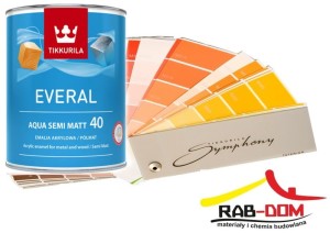 TIKKURILA Everal Aqua Semi Matt [40] 0,45l