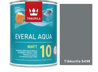 TIKKURILA Everal Aqua Matt [10]  2,7L  KOLOR S498