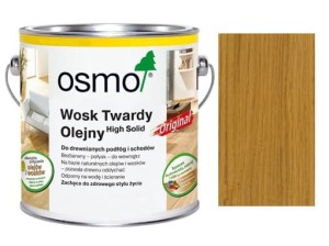 OSMO 3011 Wosk twardy BEZBARWNY POŁYSK 2,5l