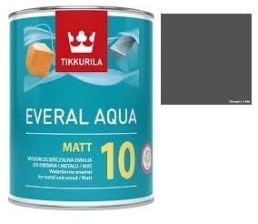 TIKKURILA Everal Aqua Matt [10]  0,9L KOLOR: Y496