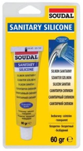 SOUDAL Silikon Sanitarny Biały 60G