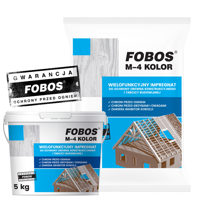 FOBOS M-4 IMPREGNAT DO DREWNA KONSTRUKCYJNEGO 25KG