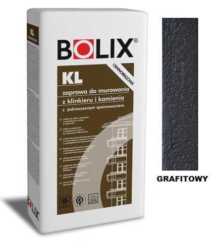 BOLIX ZAPRAWA DO KLINKIERU KL 25KG GRAFITOWA