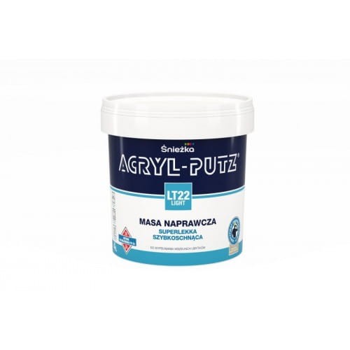 ŚNIEŻKA ACRYL PUTZ LT22 LIGHT 0,75l 750ml Masa naprawcza
