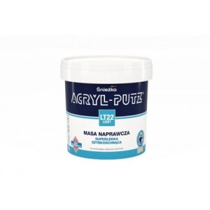 ŚNIEŻKA ACRYL PUTZ LT22 LIGHT 0,75l 750ml Masa naprawcza
