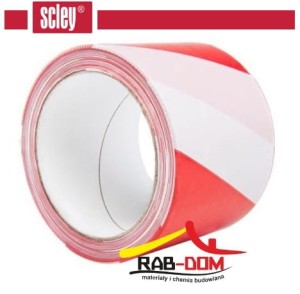 SCLEY Taśma ostrzegawcza 75mm x 100 m