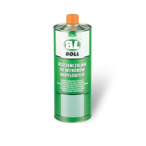 BOLL ROZCIEŃCZALNIK DO WYROBÓW AKRYLOWYCH 1000ML