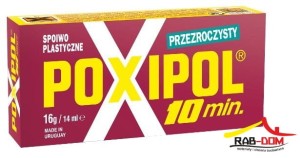 Klej POXIPOL 21g/14ml BEZBARWNY Spoiwo plastyczne
