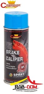 CHAMPION Brake 400ml Spray do zacisków BŁĘKITNY RAL 5015