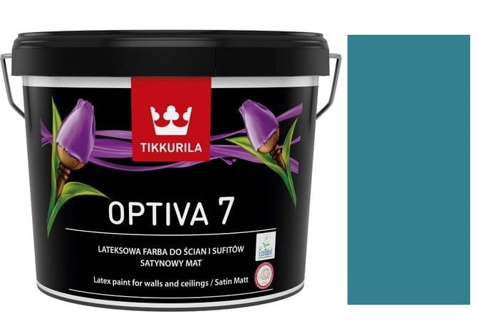 TIKKURILA Optiva Satin Matt 7 0,9l  KOLOR S366