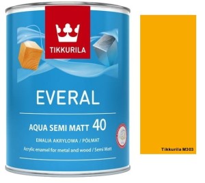 TIKKURILA Everal Aqua Semi Matt [40] 0,9l KOLOR M303