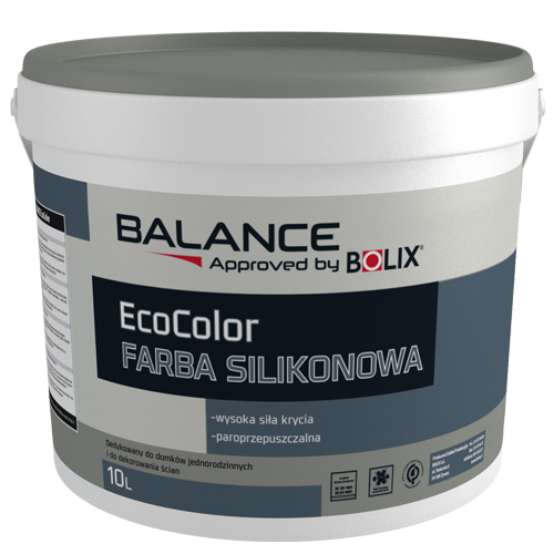 Bolix Balance EcoColor Farba Silikonowa 10l BAZA