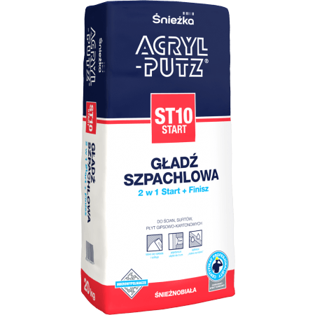 ACRYL PUTZ ST10 Gładź szpachlowa START FINISZ 20kg