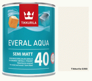 TIKKURILA Everal Aqua Semi Matt [40]  2,7L KOLOR G503