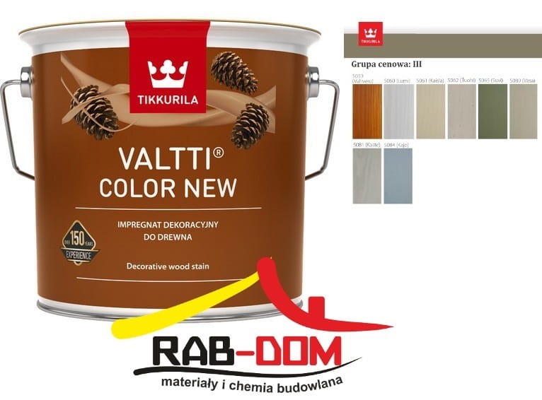 TIKKURILA Valtti Color New 9l IMPREGNAT gr. III