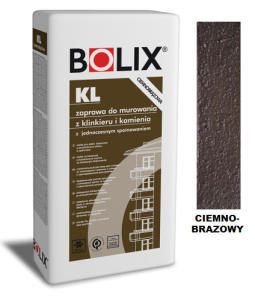 BOLIX ZAPRAWA KL 25KG CIEMNOBRĄZOWA