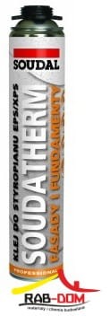 SOUDAL Klej do styropianu Soudatherm Fasada 750ml +