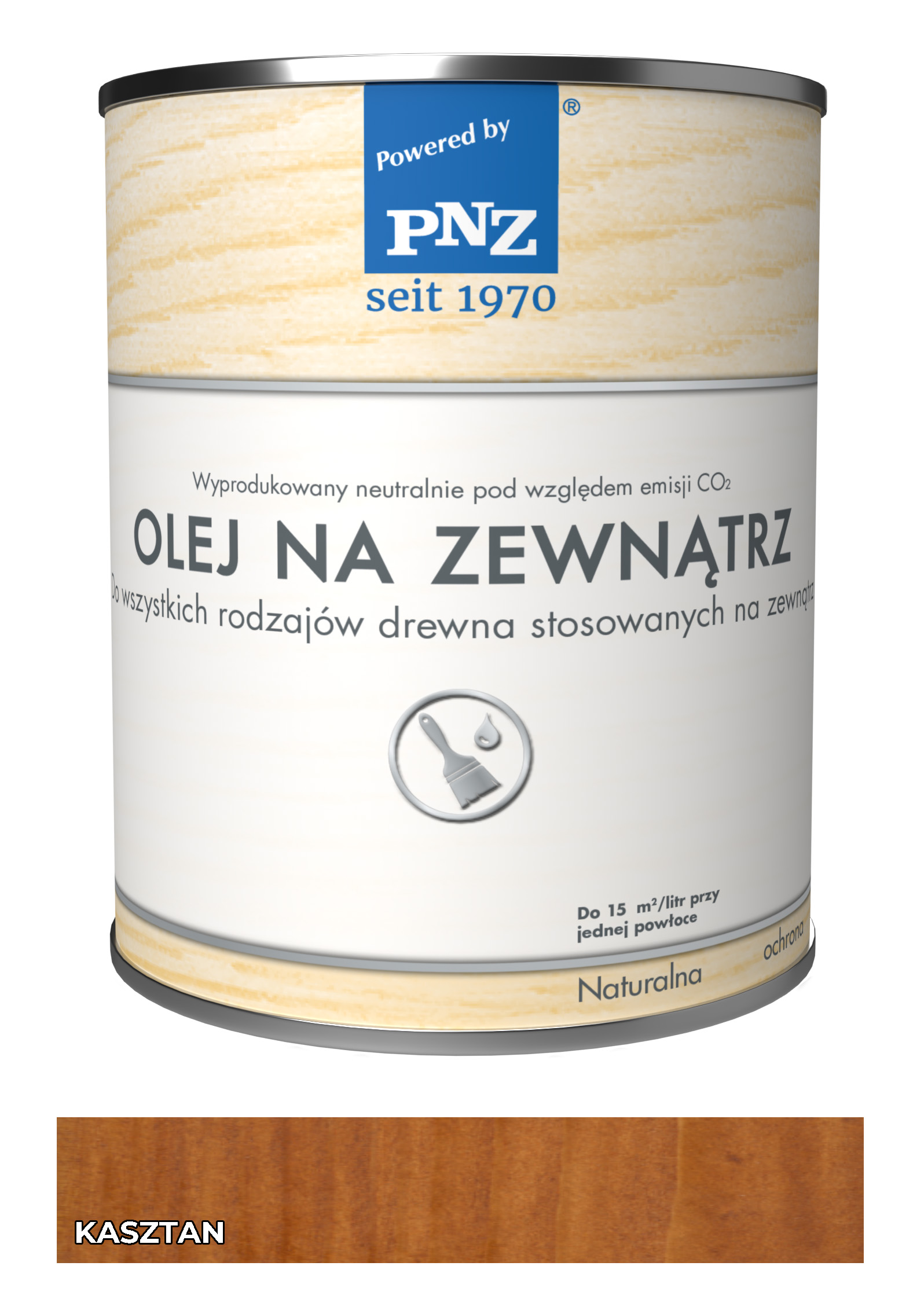 PNZ Olej do tarasów 0,1L Kasztan