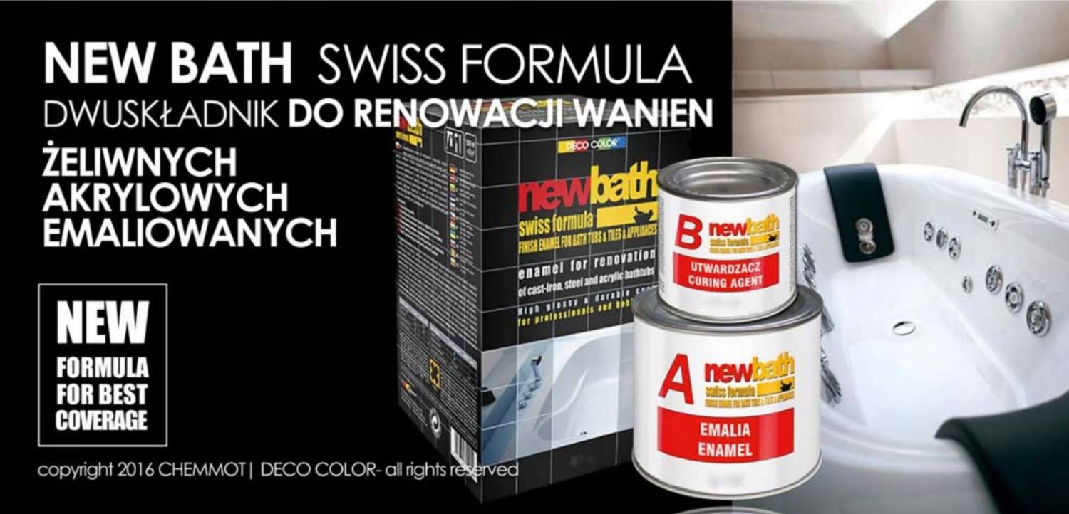 Ulotka emali do renowacji wanien i sanitariatów