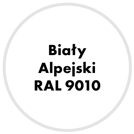 Kolor Biały Alpejski RAL 9010