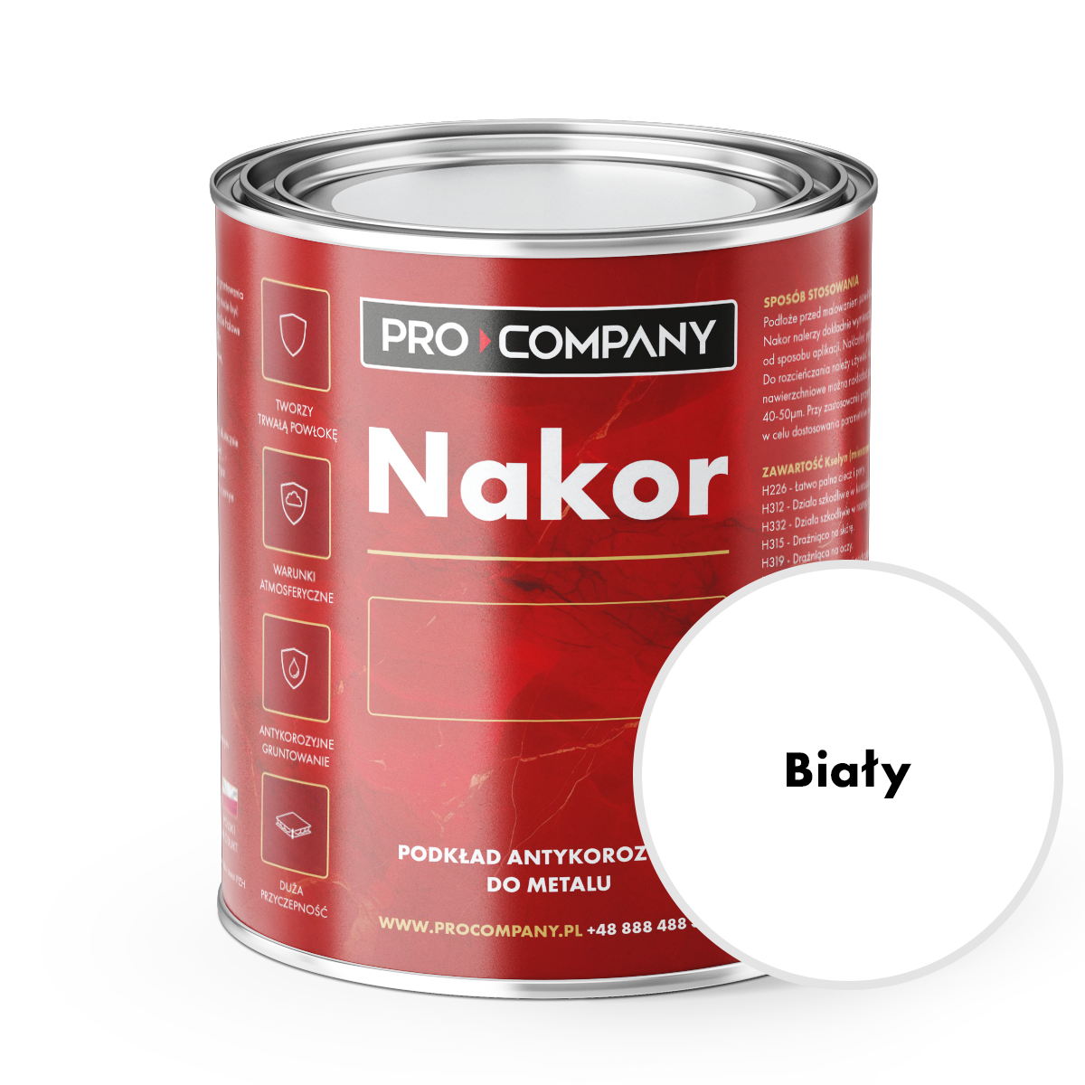 Profesjonalny podkład antykorozyjny Nakor