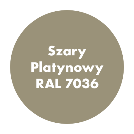 Szary platynowy RAL 7036
