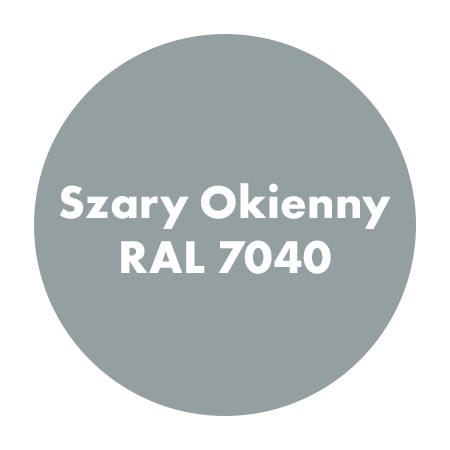 Szary okienny RAL 7040