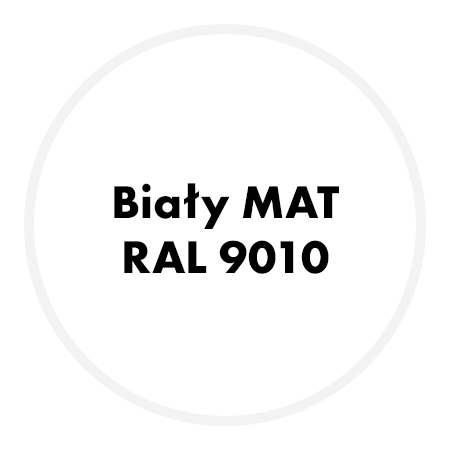 Biały Mat RAL 9010