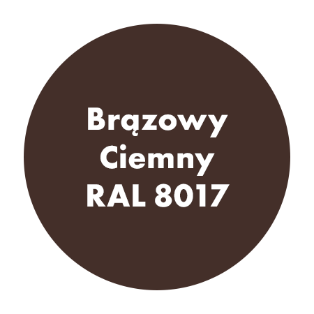 Brązowy Ciemny RAL 8017