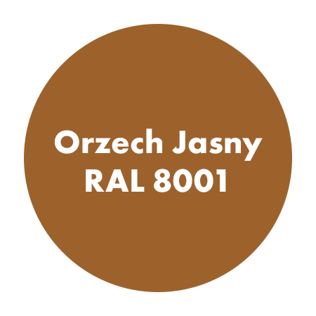 Orzech Jasny RAL 8001